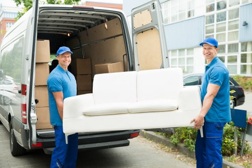 Man with van service helping with a local move in Crystal Palace