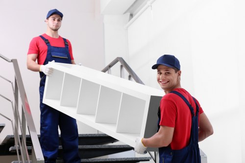 Removal team working on a residential move in Crystal Palace