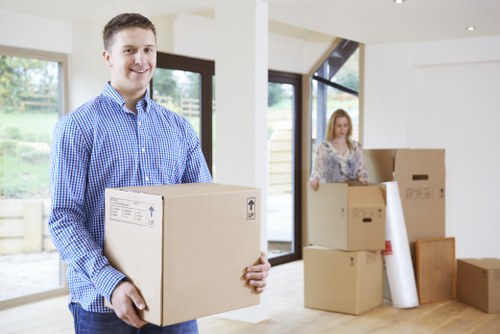 Local moving van service helping with flat removals in Crystal Palace