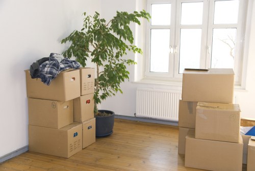 Low-carbon van used for eco-friendly moving in Crystal Palace