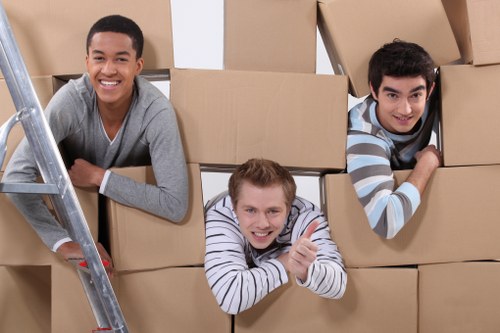 Local removal service supporting a business move in Crystal Palace