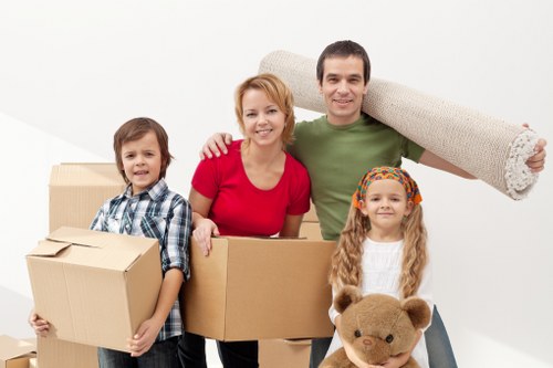 Office move delivery and set-up at a Crystal Palace business premises
