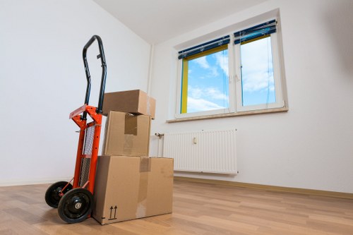 Crystal Palace moving truck for furniture and box transport