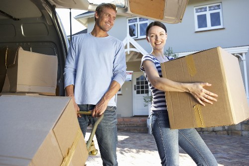 Local moving truck helping with residential moves near Crystal Palace