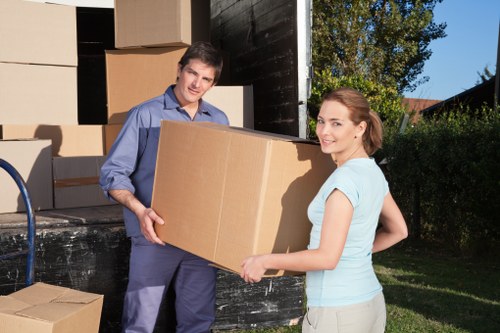Crystal Palace moving service handling a flat relocation